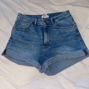 Forever 21 Light Blue Jean Shorts